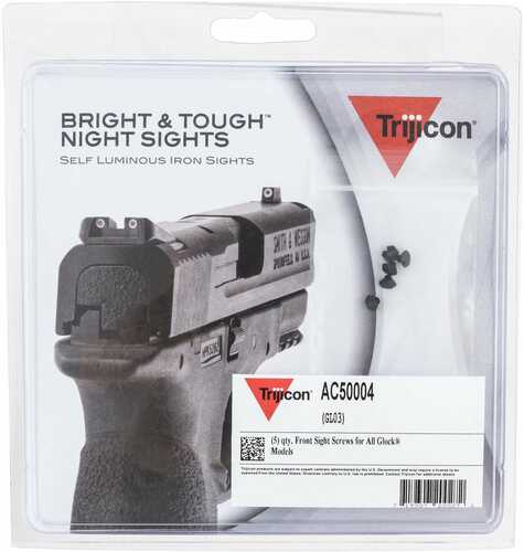 Trijicon Front Sight SREWS For All for Glock